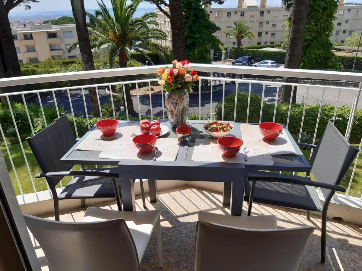 Spacieux Studio 37M2 - Terrasse Vue Mer Cannes Esterno foto